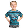 Personalized Sharks Rugby Xmas Kid T Shirt Australia NRL Mascot