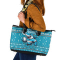 Sharks Rugby Xmas Leather Tote Bag Australia NRL Mascot