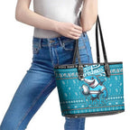 Sharks Rugby Xmas Leather Tote Bag Australia NRL Mascot