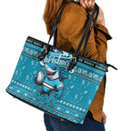 Sharks Rugby Xmas Leather Tote Bag Australia NRL Mascot