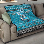 Sharks Rugby Xmas Quilt Australia NRL Mascot