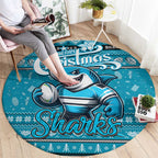 Sharks Rugby Xmas Round Carpet Australia NRL Mascot