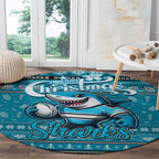 Sharks Rugby Xmas Round Carpet Australia NRL Mascot