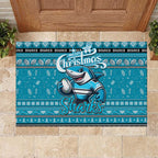 Sharks Rugby Xmas Rubber Doormat Australia NRL Mascot