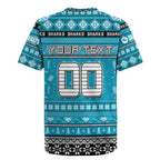 Personalized Sharks Rugby Xmas Rugby Jersey Australia NRL Mascot