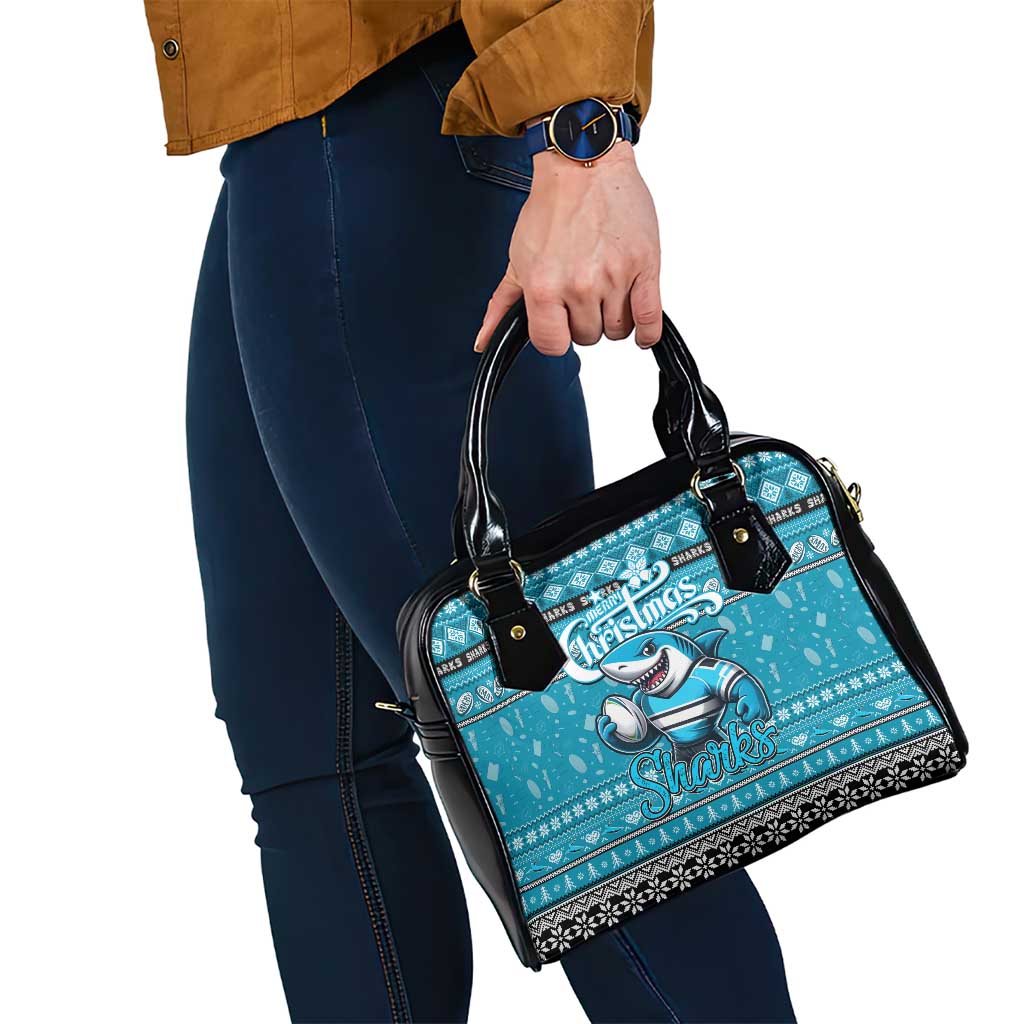 Sharks Rugby Xmas Shoulder Handbag Australia NRL Mascot