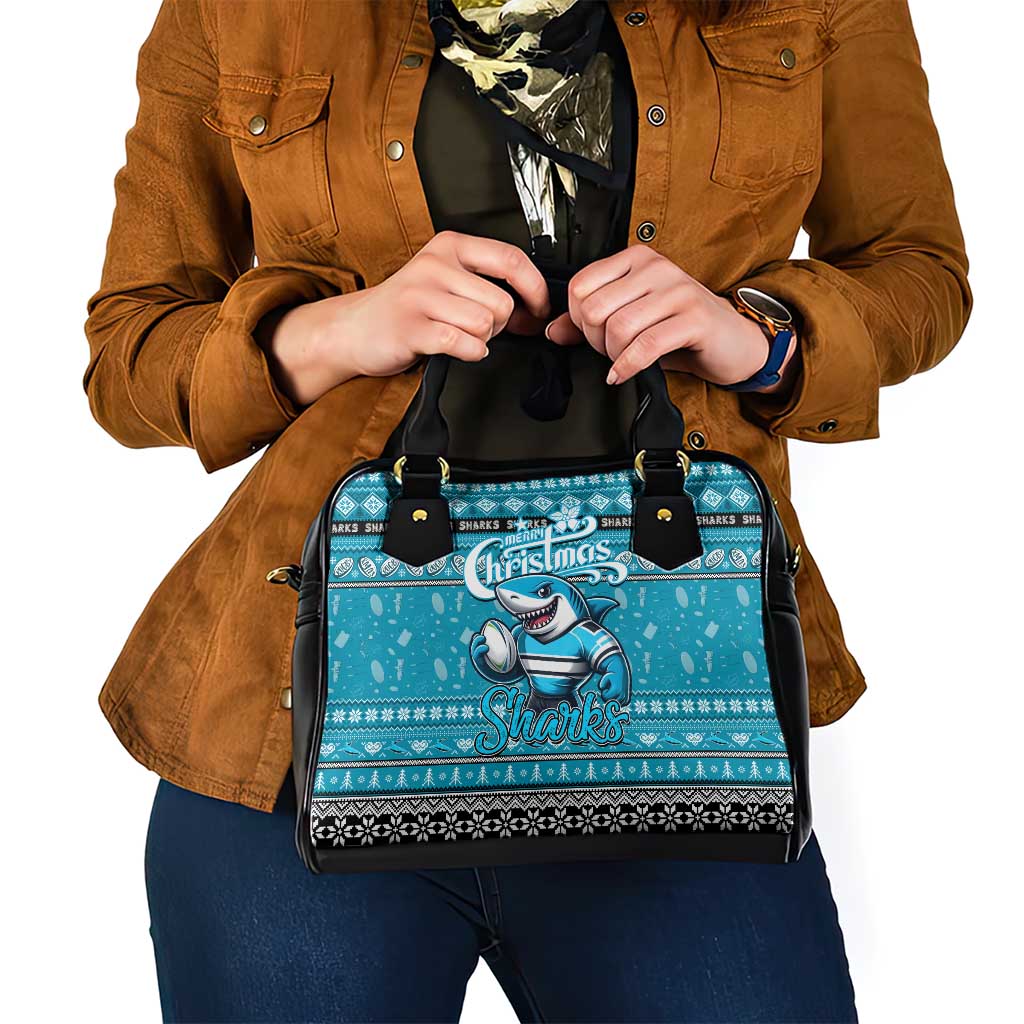 Sharks Rugby Xmas Shoulder Handbag Australia NRL Mascot