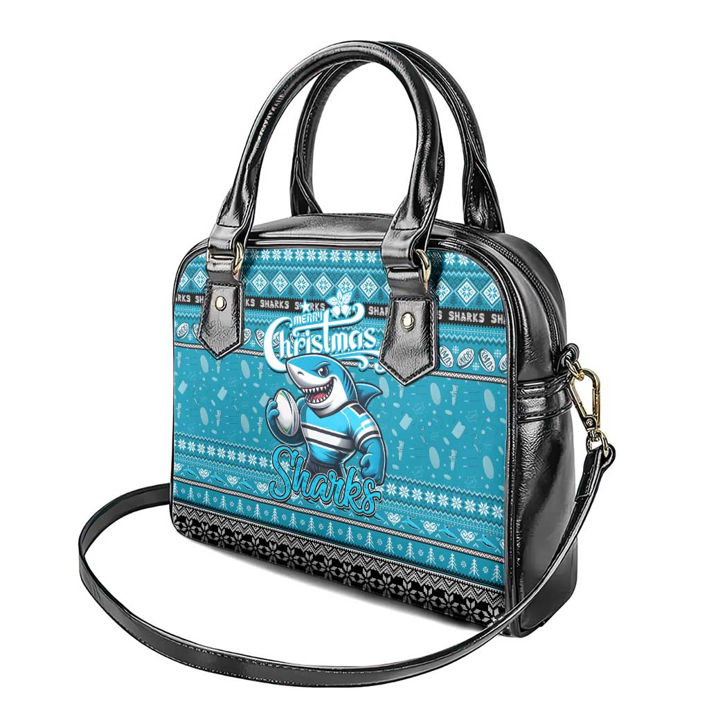Sharks Rugby Xmas Shoulder Handbag Australia NRL Mascot