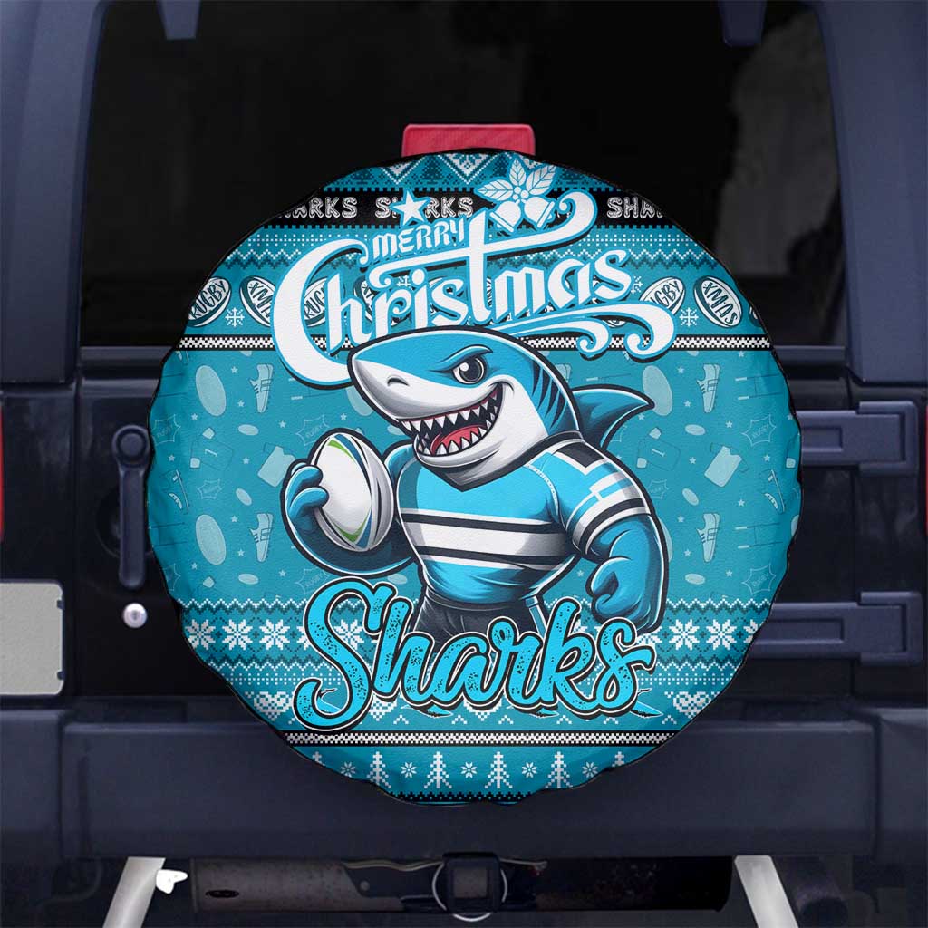 Sharks Rugby Xmas Spare Tire Cover Australia NRL Mascot