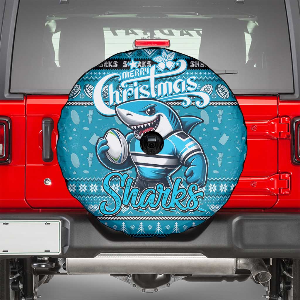 Sharks Rugby Xmas Spare Tire Cover Australia NRL Mascot