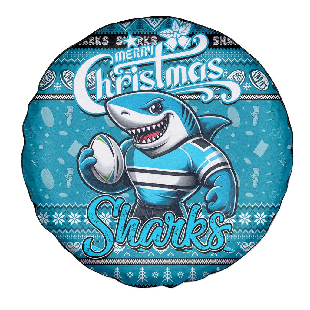 Sharks Rugby Xmas Spare Tire Cover Australia NRL Mascot