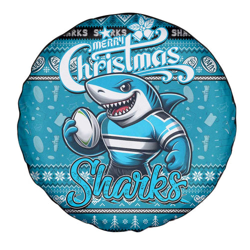 Sharks Rugby Xmas Spare Tire Cover Australia NRL Mascot