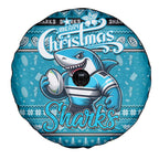 Sharks Rugby Xmas Spare Tire Cover Australia NRL Mascot