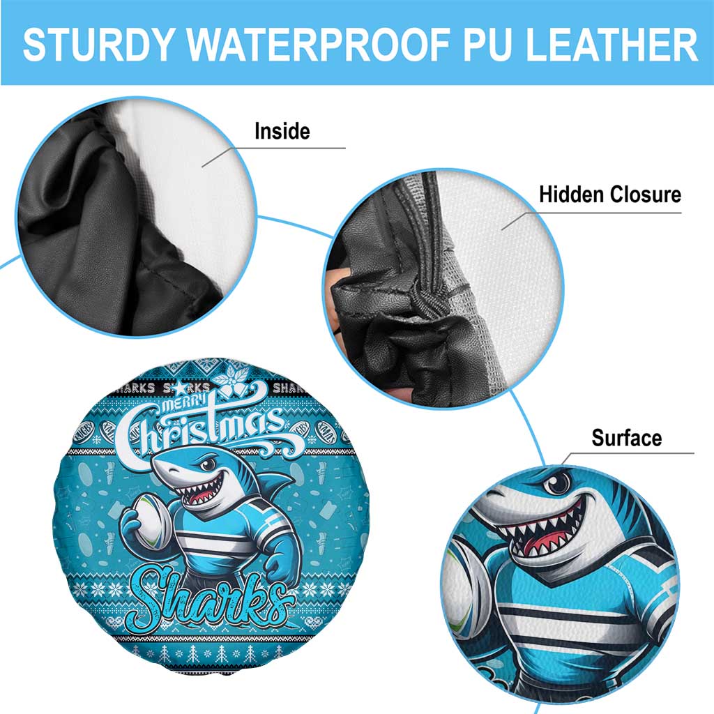 Sharks Rugby Xmas Spare Tire Cover Australia NRL Mascot