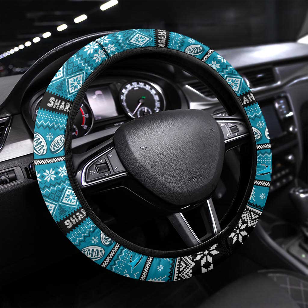 Sharks Rugby Xmas Steering Wheel Cover Australia NRL Mascot