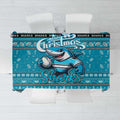 Sharks Rugby Xmas Tablecloth Australia NRL Mascot