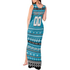 Personalized Sharks Rugby Xmas Tank Maxi Dress Australia NRL Mascot