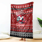 Dolphins Rugby Xmas Blanket Australia NRL Mascot