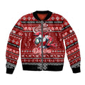 Personalized Dolphins Rugby Xmas Bomber Jacket Australia NRL Mascot