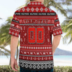 Personalized Dolphins Rugby Xmas Hawaiian Shirt Australia NRL Mascot