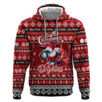 Personalized Dolphins Rugby Xmas Hoodie Australia NRL Mascot