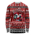 Personalized Dolphins Rugby Xmas Long Sleeve Shirt Australia NRL Mascot
