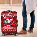 Dolphins Rugby Xmas Luggage Cover Australia NRL Mascot
