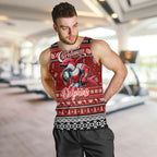 Personalized Dolphins Rugby Xmas Men Tank Top Australia NRL Mascot