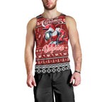 Personalized Dolphins Rugby Xmas Men Tank Top Australia NRL Mascot