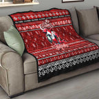 Dolphins Rugby Xmas Quilt Australia NRL Mascot
