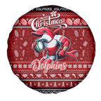 Dolphins Rugby Xmas Spare Tire Cover Australia NRL Mascot