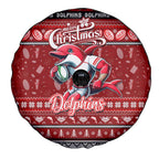 Dolphins Rugby Xmas Spare Tire Cover Australia NRL Mascot
