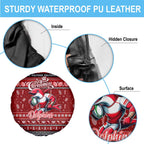 Dolphins Rugby Xmas Spare Tire Cover Australia NRL Mascot