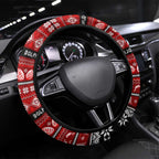 Dolphins Rugby Xmas Steering Wheel Cover Australia NRL Mascot