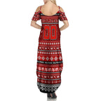 Personalized Dolphins Rugby Xmas Summer Maxi Dress Australia NRL Mascot