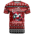 Personalized Dolphins Rugby Xmas T Shirt Australia NRL Mascot