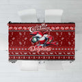 Dolphins Rugby Xmas Tablecloth Australia NRL Mascot