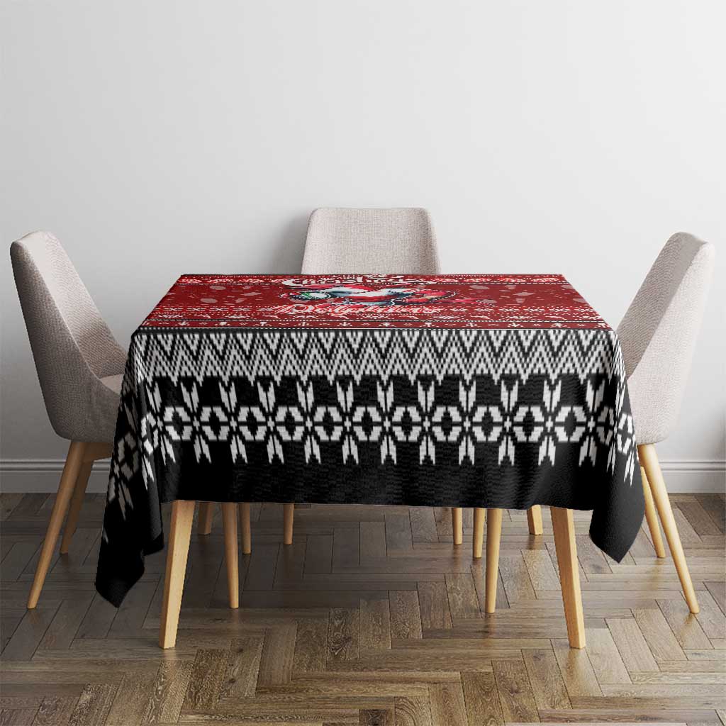 Dolphins Rugby Xmas Tablecloth Australia NRL Mascot