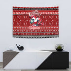 Dolphins Rugby Xmas Tapestry Australia NRL Mascot