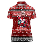Personalized Dolphins Rugby Xmas Women Polo Shirt Australia NRL Mascot