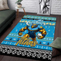 Titans Rugby Xmas Area Rug Australia NRL Mascot