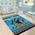 Titans Rugby Xmas Area Rug Australia NRL Mascot