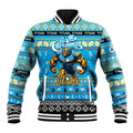 Personalized Titans Rugby Xmas Baseball Jacket Australia NRL Mascot