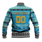 Personalized Titans Rugby Xmas Baseball Jacket Australia NRL Mascot