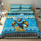 Titans Rugby Xmas Bedding Set Australia NRL Mascot