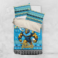 Titans Rugby Xmas Bedding Set Australia NRL Mascot