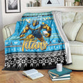 Titans Rugby Xmas Blanket Australia NRL Mascot