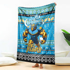 Titans Rugby Xmas Blanket Australia NRL Mascot
