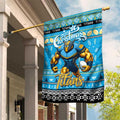 Titans Rugby Xmas Garden Flag Australia NRL Mascot