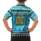 Personalized Titans Rugby Xmas Hawaiian Shirt Australia NRL Mascot